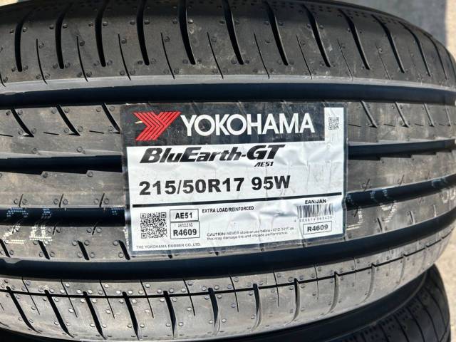 Yokohama BluEarth-GT AE-51 Made in Japan, 215/50 R17 91V, 17", 1 шт ...