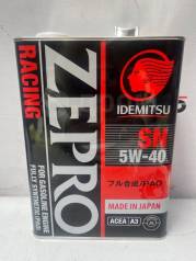   Idemitsu Zepro Racing 5W40 SN ,  4 3585004 