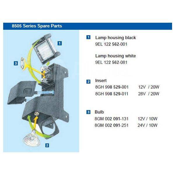      Hella Marine 2LT 998 505-011 12         