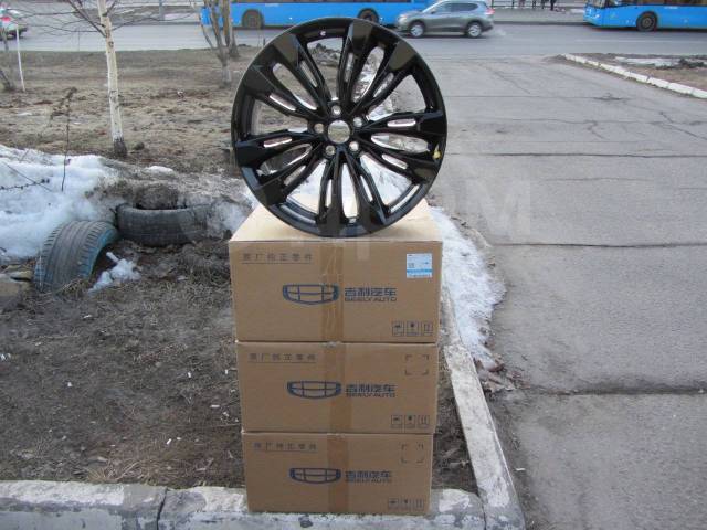 Диски на джили монжаро r20 фото Оригинальные диски Geely Tugella, 20", 1 шт, 5x108, 12,00 кг. литой, 63,4 мм. 4 