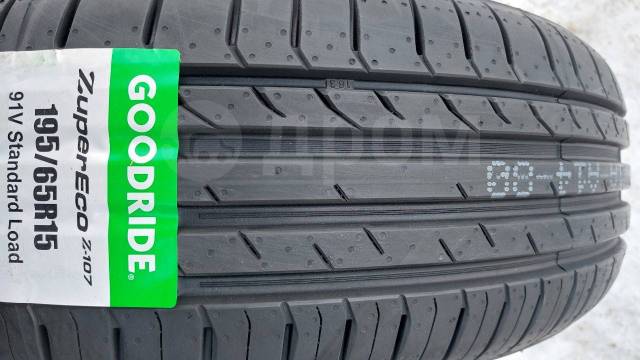 Goodride ZuperEco Z-107, 195/65R15, 15", 1 шт, 195 мм, 65 %, радиальный ...