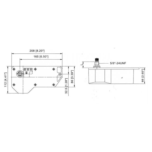    White Forniture nautiche italiane 3838042 TMC ABS 12V 