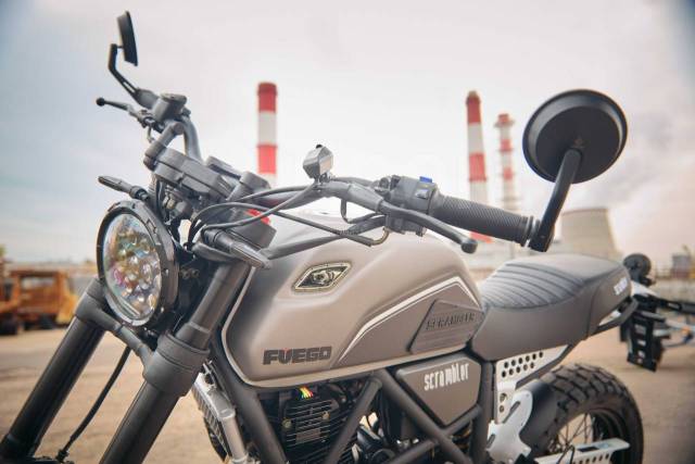 Купить новый Fuego Scrambler 3.0 карбюратор 5 передач в Балашихе: красный дорожн