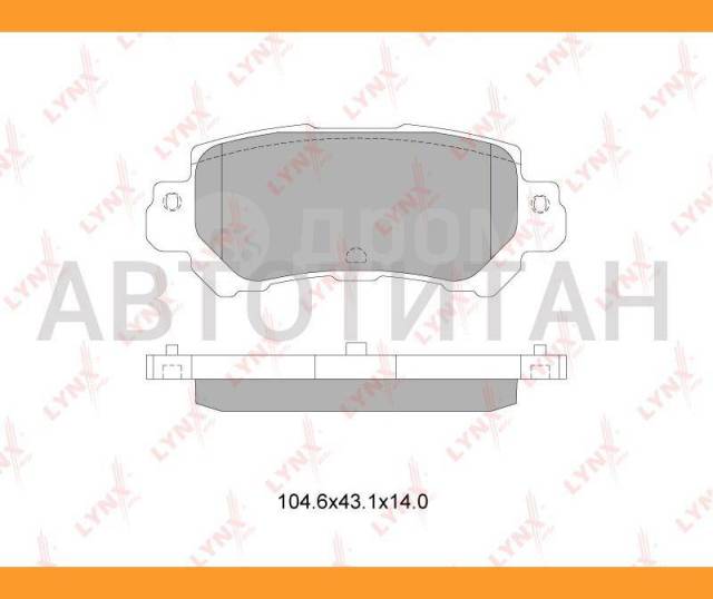 Купить Тормозные колодки Mazda CX-5, LYNXauto BD5126 в Красноярске по ...