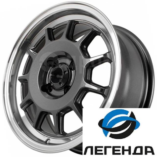 Sakura Wheels 9319 [520] графитовый с полированной полкой, 15