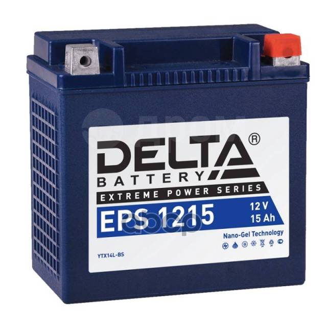   DELTA battery . EPS1215 