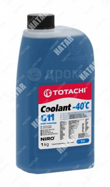 Антифриз синий -40C G11 1кг 46301 Totachi NIRO Coolant BLUE, в наличии ...