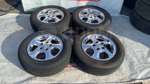 Комплект R15 Toyota хром на лете Dunlop 205/65/15 /RealRazborNHK/, 15 ...