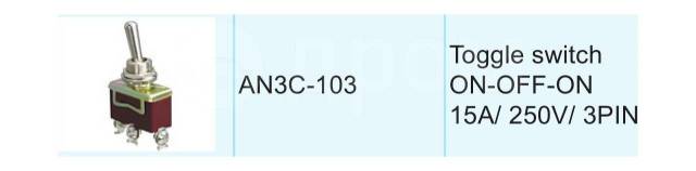   ON-OFF-ON 12 /15 3P AAA AN3C-103, 4  