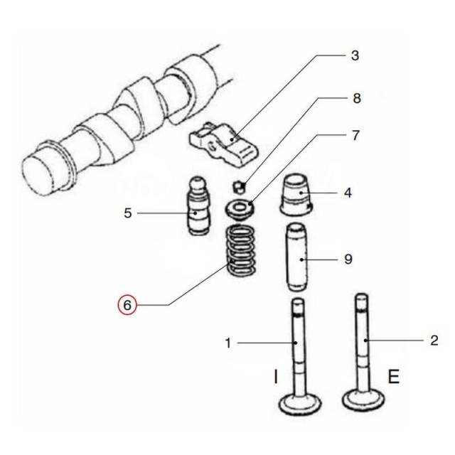   Vetus VFP01116   VF4.140/VF4.170/VF5.220/VF5.250 