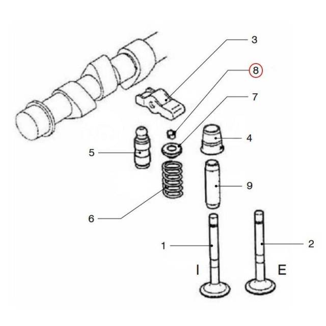   Vetus VFP01118   VF4.140/VF4.170/VF5.220/VF5.250 