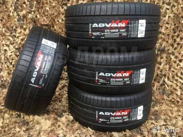 Yokohama Advan Sport V105, 275/40 R20 106Y, 20", 28 шт, в наличии, 275 ...