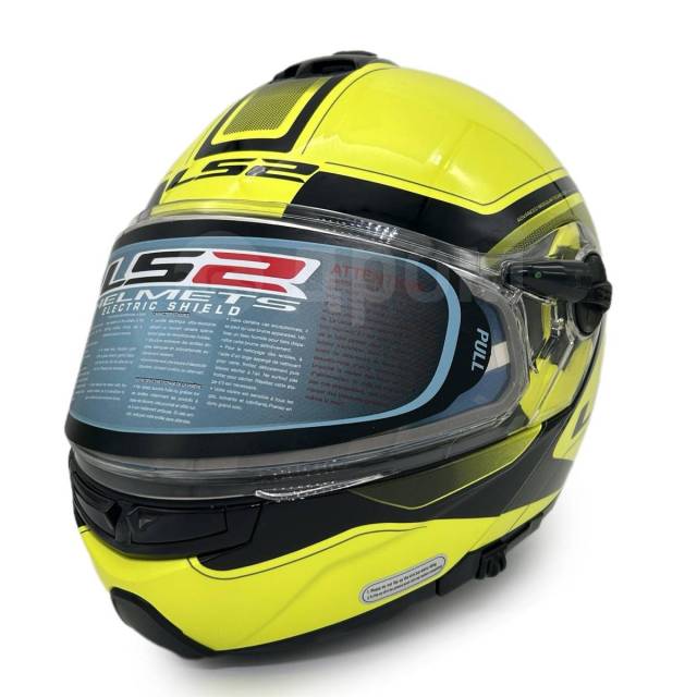   LS2 FF325 STROBE ELECTRIC SNOW CIVIK yellow-black (). XL. - 