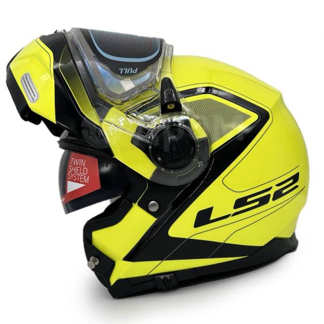   LS2 FF325 STROBE ELECTRIC SNOW CIVIK yellow-black (). XL. - 