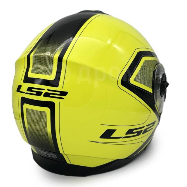   LS2 FF325 STROBE ELECTRIC SNOW CIVIK yellow-black (). XL. - 