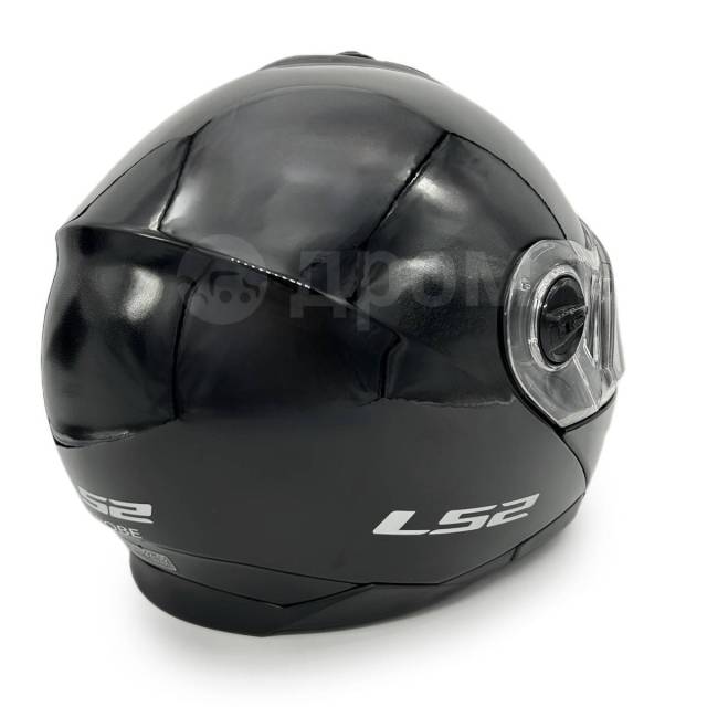   LS2 FF325 STROBE ELECTRIC SNOW Gloss Black (). XL. - 