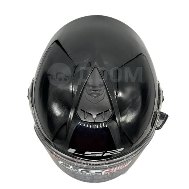   LS2 FF325 STROBE ELECTRIC SNOW Gloss Black (). XL. - 