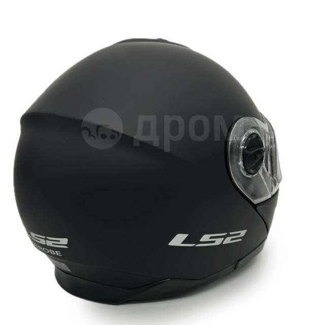   LS2 FF325 STROBE ELECTRIC SNOW Matt Black (). XXL. - 