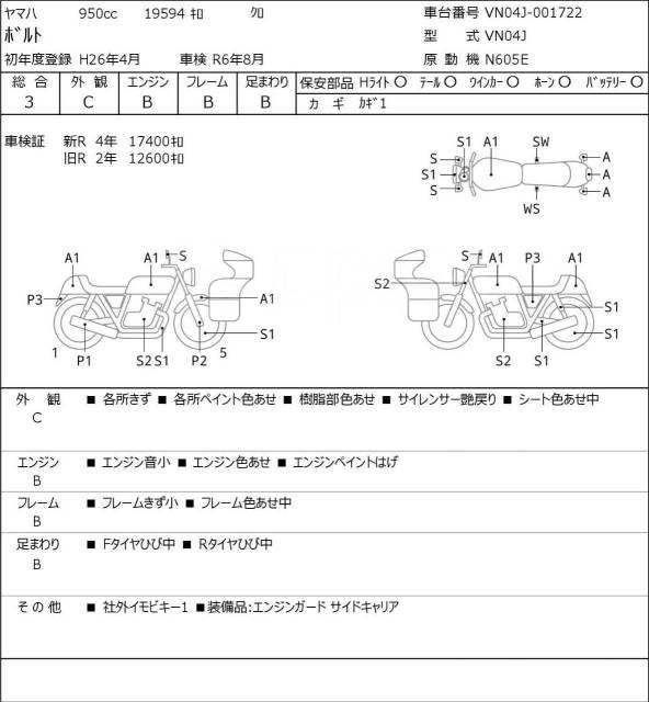 Yamaha XVS 950 Bolt. 950. ., , ,   