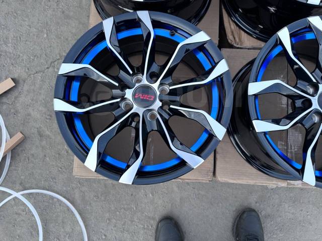 Литые диски DIM R15, 15", 1 шт, 4x100, 4x114.3, литой, 73,1 мм. 4 шт ...