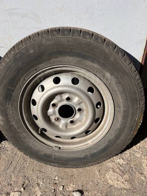 Колесо, 14", 1 шт, 185 мм, 80 %, радиальный, LT185/R14, Bridgestone ...
