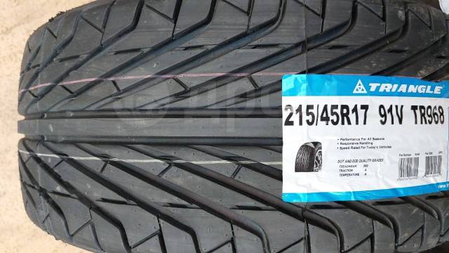 Triangle TR968, 215/45R17, 17", 1 шт, 215 мм, 45 %, радиальный, летние ...