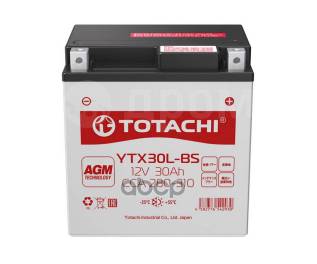  Totachi Moto Ytx30l-Bs 30 / R Agm Totachi . 92030 TOTACHI 92030 