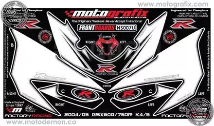  Motografix NS007U   SUZUKI GSX-R 600/750 '04-05 