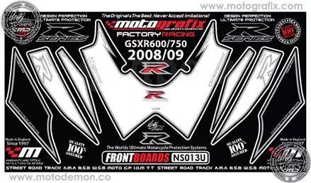  Motografix NS013U   SUZUKI GSX-R 600/750 '08-09 