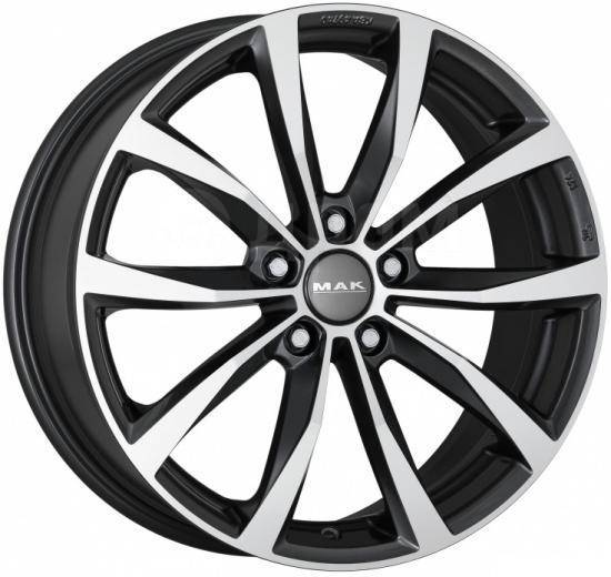 Диск Mak Wolf 7x17 5x114.3 ET 40 Dia 76 (gloss black)