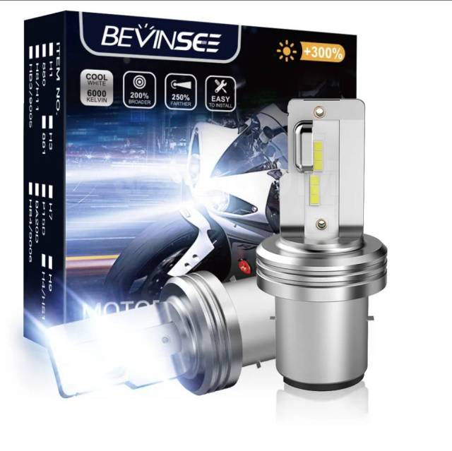   Bevinsee BA20D, 12 , 3000 , H6 LED 