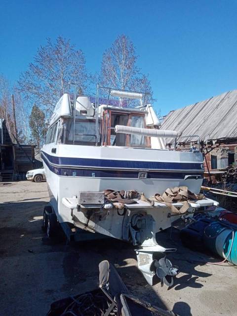 Продам катер bayliner sierra, стационарный, дизель, 1987 год, 7,50 м. б ...