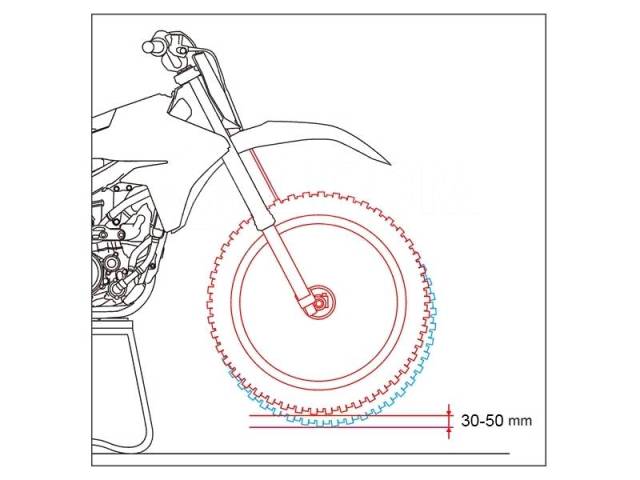    ZETA Low Down Inner Kit Front SHOWA AOS -30mm ZE56-31050 