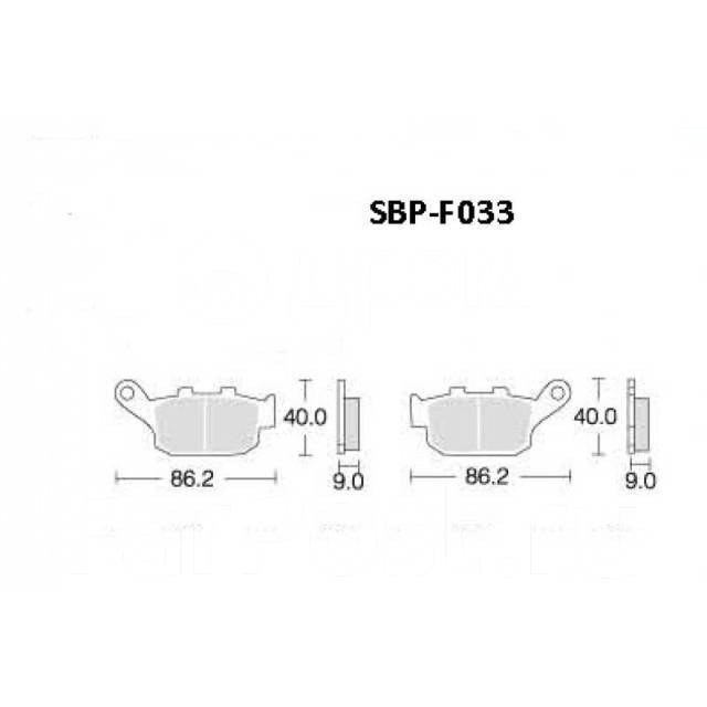   Motor Tech SBP-F033 (TRW MCB585, EBC FA140) 