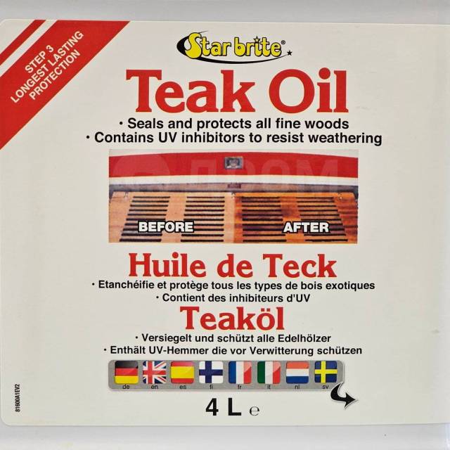   Star Brite Teak Oil 81600 4    