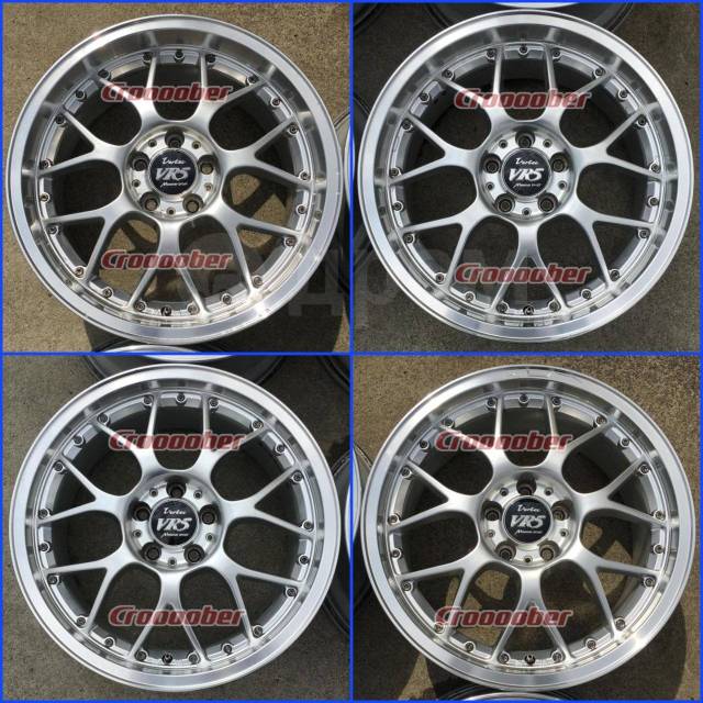 Manaray Sport VERTEC VR-5社外18インチ×8J＋45 4本価格☆Vertec VR5 MANARAY SPORT 18インチ ホイール ヴァー