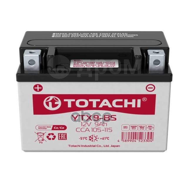   12  9 / .. Totachi Agm  110 148  86  104 TOTACHI . YTX9-BS 