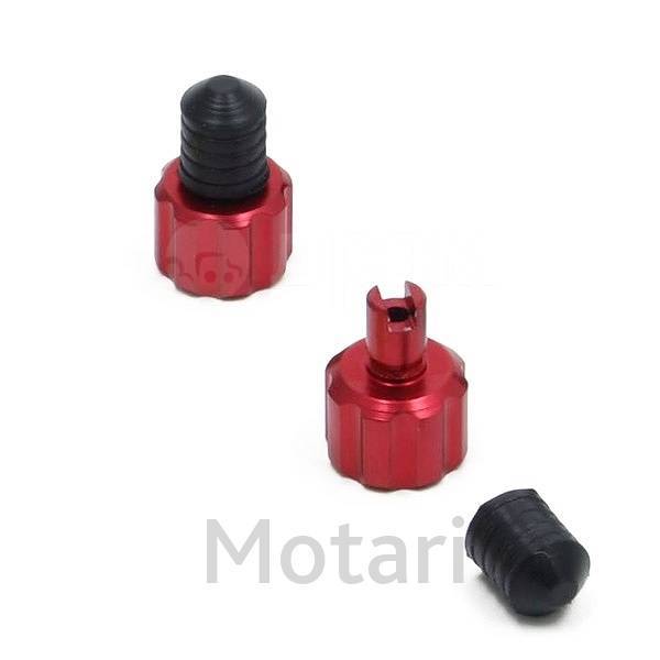     DRC AirValve Cap w/valve wrench red 