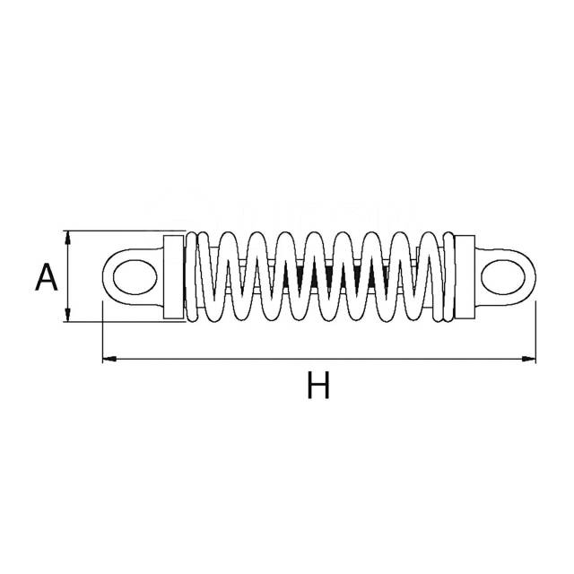   Douglas Marine 806-006S Silenced springs 1370 70310    4    6    