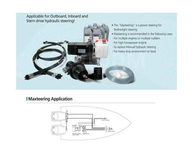   MAXTEERING12, Sea First MAXTEERING12-40 