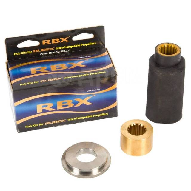   Black / Bronze Solas 496-RBX100 Rubex OMC 150-300HP 