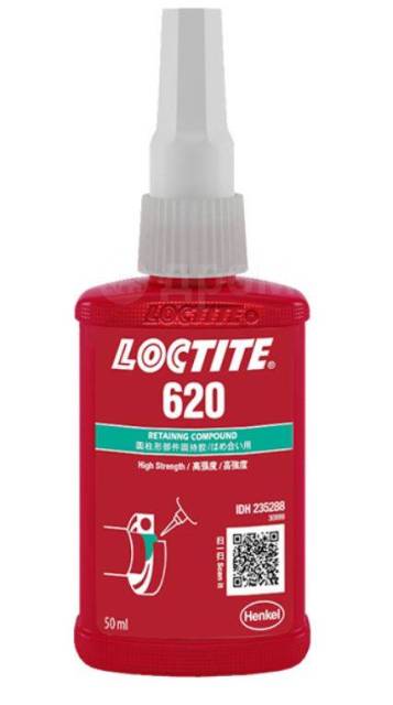 Loctite 620 (Локтайт 620) - высокотемпературный фиксатор - 50 мл, новый ...