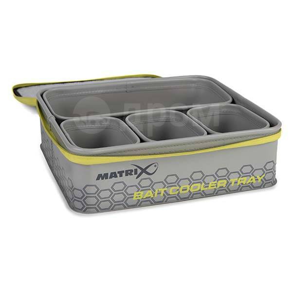 - Grey / Lime Matrix fishing GLU172 EVA Bait 