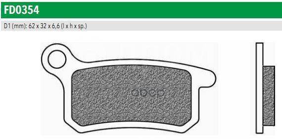     Offroad Dirt Sinter (Fdb2157sg) Newfren NEWFREN . FD0354SD _Fd0354sd 