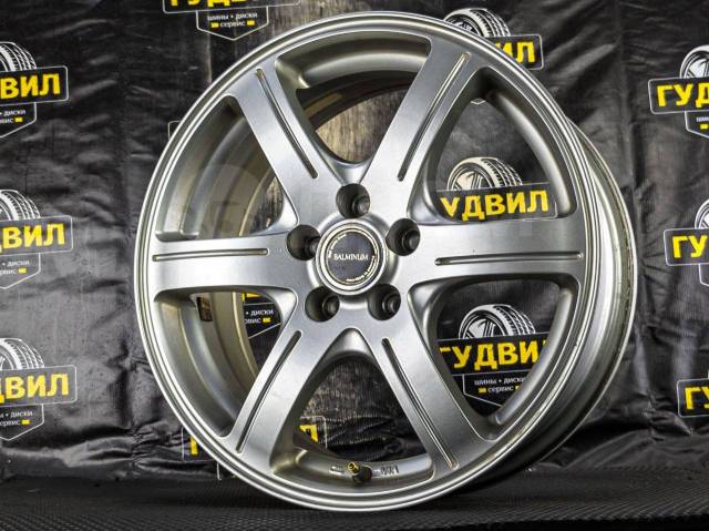 Комплект литых дисков ''16 5х100 Bridgestone Balminum, 16", 1 шт, 5x100 ...