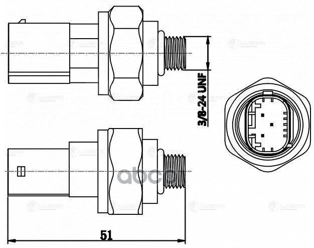 Купить Датчик Давления Хладагента Для А/М Mercedes Benz C (W204) (07 ...