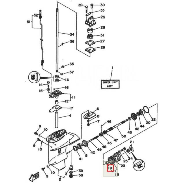      Yamaha 6-8, F6-9.9 (RT) 