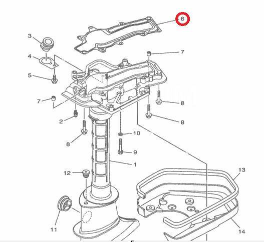    Yamaha F4-6 (6BX-45113-00) (PREMARINE) 