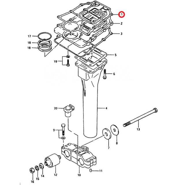    Suzuki DT40 (88-98) (Omax) 