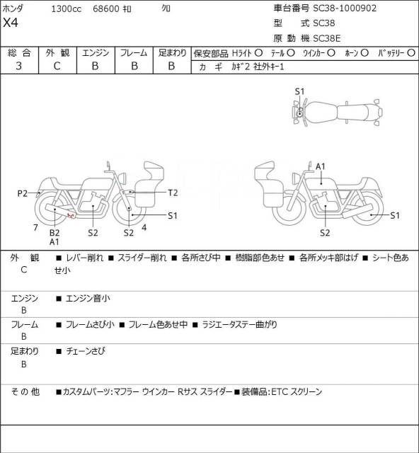 Honda X4. 1 300. ., , ,   